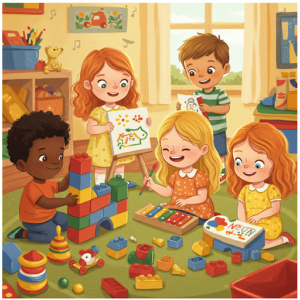 When it comes to helping children learn, grow, and discover the world around them, play is one of the most powerful tools. Choosing the right toys for 2–8 year olds can spark creativity, develop problem-solving skills, and awaken a lifelong sense of curiosity. At DrumBow, we believe in the magic of meaningful play. Our carefully crafted toys are designed not only to entertain, but also to inspire. In this guide, we’ll explore the best toys that encourage creative play for kids and help support curious minds during these crucial early years. Why Creative and Curious Play Matters Children between the ages of 2 and 8 are in a stage of rapid brain development. The toys they engage with can have a big impact on their: Imagination and storytelling Fine motor skills Social-emotional learning Critical thinking Language and communication abilities Toys that encourage exploration and invention allow children to lead their own learning journey — and have fun while doing it. Top 6 DrumBow Toys for 2–8 Year Olds 1. Wooden Building Blocks A timeless classic that promotes open-ended play. Kids can build towers, castles, and anything their imagination dreams up. Perfect for both solo and group play. Great for: Fine motor skills, spatial reasoning, and storytelling. 2. Interactive Puzzle Sets Our eco-friendly puzzle sets are more than just fun — they challenge young minds and build focus. With age-appropriate designs, they’re perfect for curious learners. Great for: Problem-solving, patience, and hand-eye coordination. 3. Pretend Play Kits From little chefs to mini doctors, pretend play helps children explore real-world roles. Our thoughtfully designed sets allow kids to invent characters, settings, and scenarios. Great for: Imagination, empathy, and social skills. 4. Art & Craft Boxes Nothing unlocks creativity quite like hands-on crafting. Our kits include sustainable materials for painting, gluing, cutting, and making — safely and creatively. Great for: Self-expression, creativity, and focus. 5. STEM Discovery Sets For budding inventors, our STEM-based toys introduce basic science and engineering concepts in a fun, accessible way. Think magnets, motion, and mini experiments. Great for: Critical thinking, curiosity, and exploration. 6. Board Games for Beginners Our early learner board games are perfect for family game nights. Designed to teach cooperation, strategy, and turn-taking, they also spark lots of laughter. Great for: Social learning, memory, and decision-making. What to Look for When Buying Toys for 2–8 Year Olds When choosing toys for this age range, consider the following: Safety and materials – Choose non-toxic, child-safe, and durable toys Age appropriateness – Pick toys that match your child’s developmental stage Open-ended play – Go for toys that can be used in multiple ways Educational value – Look for toys that support cognitive, physical, and emotional growth DrumBow’s entire collection is made with sustainability, child development, and long-lasting joy in mind. Conclusion The best toys do more than keep kids busy — they help shape confident, curious, and creative thinkers. Whether your child loves to build, paint, pretend, or solve puzzles, there’s a perfect toy waiting for them at DrumBow. Explore our full range of toys for 2–8 year olds and let your child’s imagination lead the way.